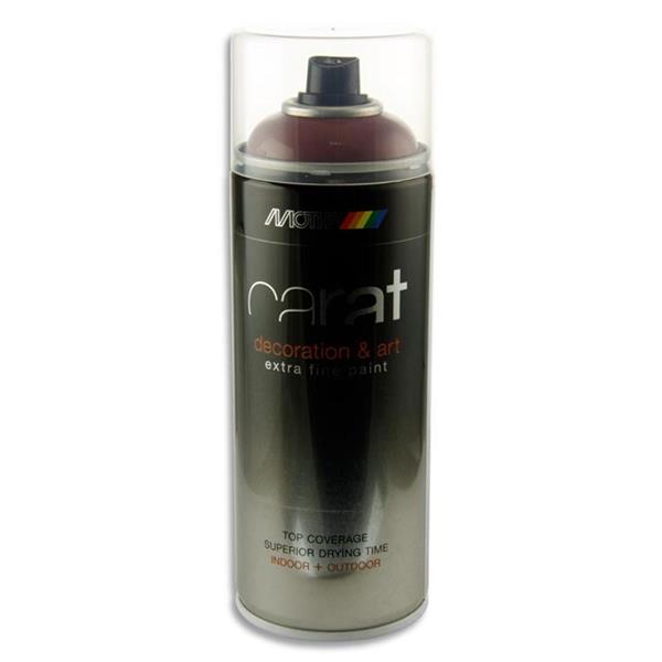 CARAT 400ml CAN ART SPRAY PAINT - PURPLE RED