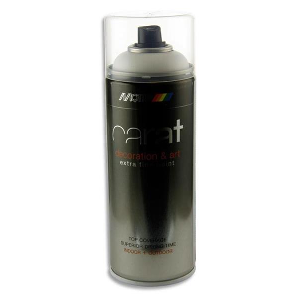 CARAT 400ml CAN ART SPRAY PAINT - PURE WHITE MATT