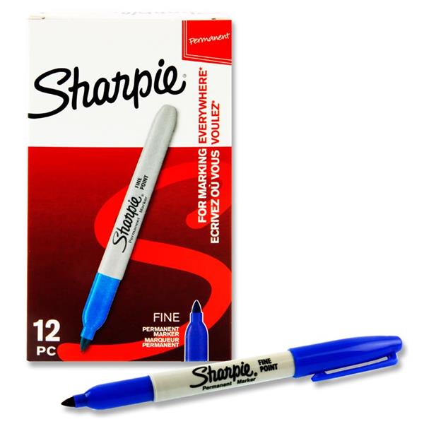 SHARPIE PERMANENT MARKER - FINE BLUE