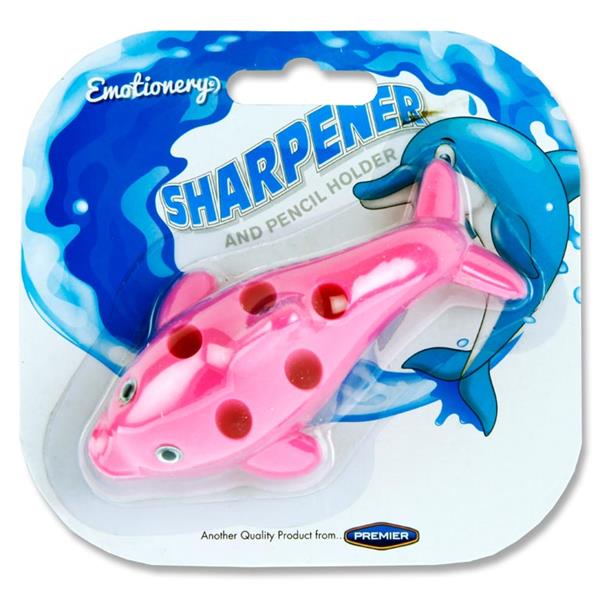 EMOTIONERY SHARPENER & PENCIL HOLDER - DOLPHIN