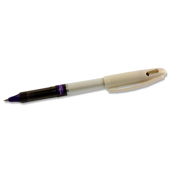 * ENERGEL TRADIO 0.7mm WHITE PEN - VIOLET INK