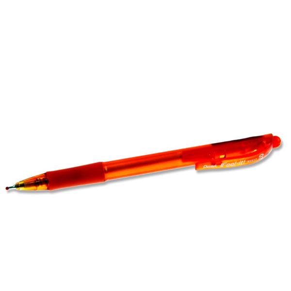 * PENTEL FEEL IT BX417 0.7mm RETRACTABLE BALLPOINT PEN - ORANGE