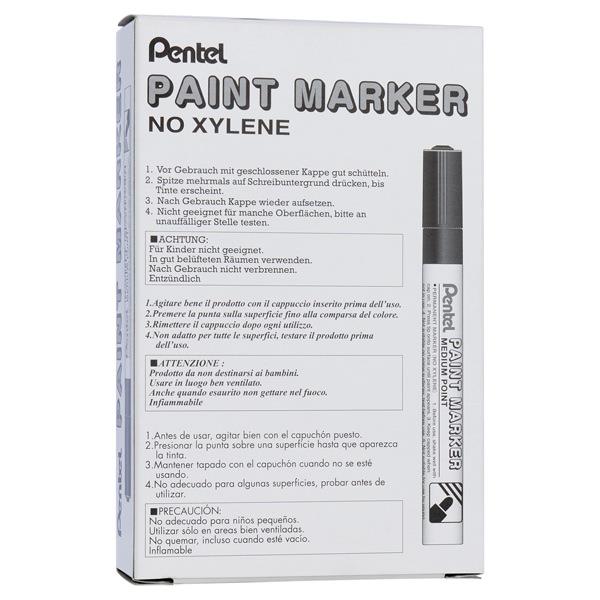 PENTEL PEARL PAINT BULLET POINT MARKER - BLACK