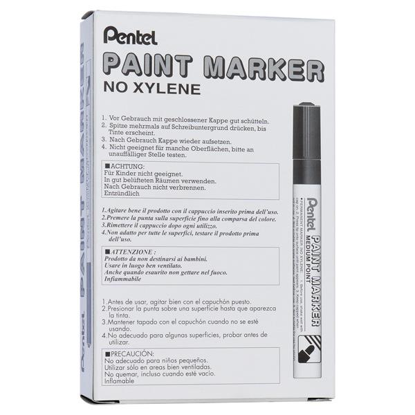 PENTEL PEARL PAINT BULLET POINT MARKER - RED