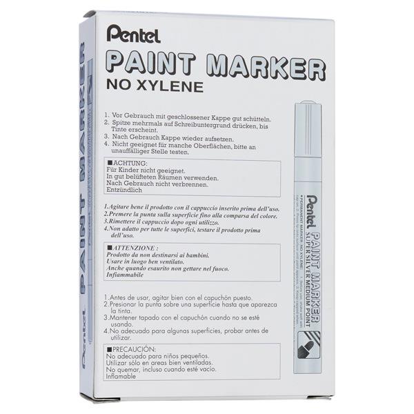 PENTEL METALLIC PAINT MARKER - SILVER
