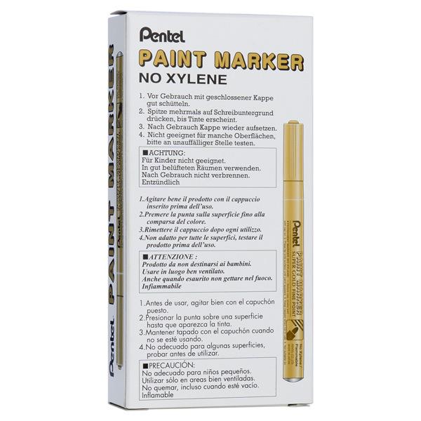 PENTEL METALLIC PAINT FINE POINT MARKER - GOLD