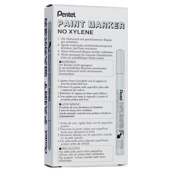 PENTEL METALLIC PAINT FINE POINT MARKER - SILVER