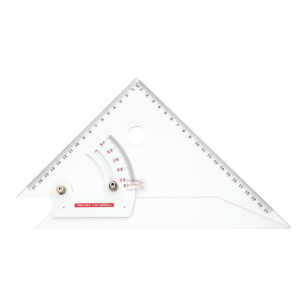 PREMIER UNIVERSAL 10"/25CM ADJUSTABLE SET SQUARE