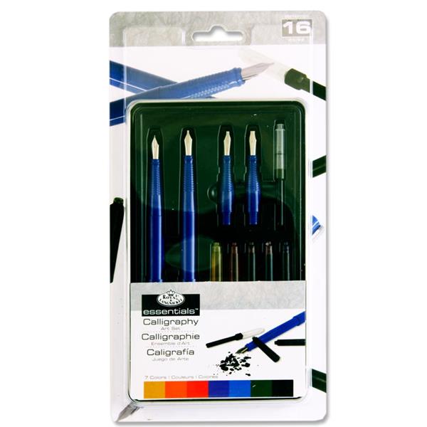 ESSENTIALS 16pce CALLIGRAPHY ART SET