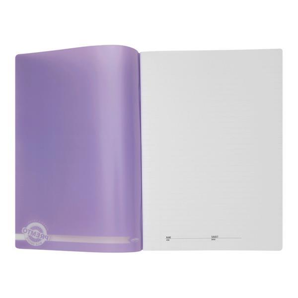 PREMTO PASTEL A4 120pg DURABLE COVER MANUSCRIPT BOOK - WILD ORCHID