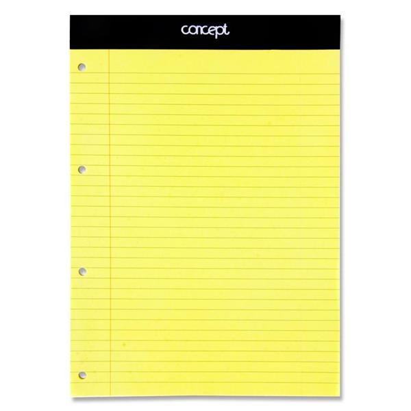 CONCEPT A4 LEGAL PAD 50 SHEETS