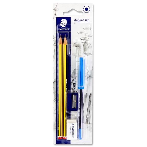 STAEDTLER 6pce CARDED STUDENT SET