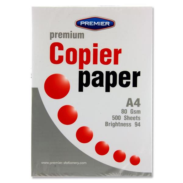 PREMIER  A4 80gsm PREMIUM COPIER PAPER - REAM