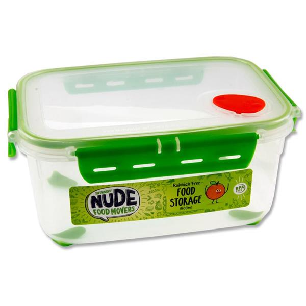 SMASH NUDE FOOD MOVER SNAPTIGHT FOOD STORAGE - 1.8ltr FLAT