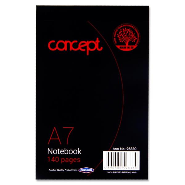 * CONCEPT A7 140pg NOTEBOOK