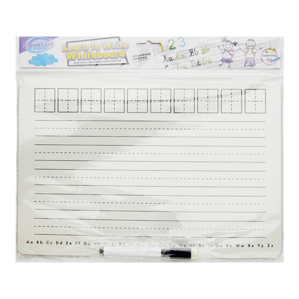 CLEVER KIDZ TEACHER'S AID LEARN TO WRITE WHITEBOARD