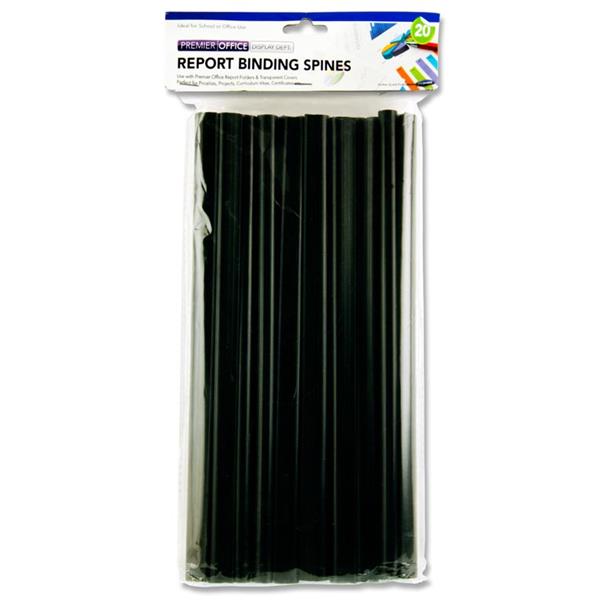 PREMIER OFFICE PKT.20 REPORT SLIDE BINDER - 297mm x 13mm