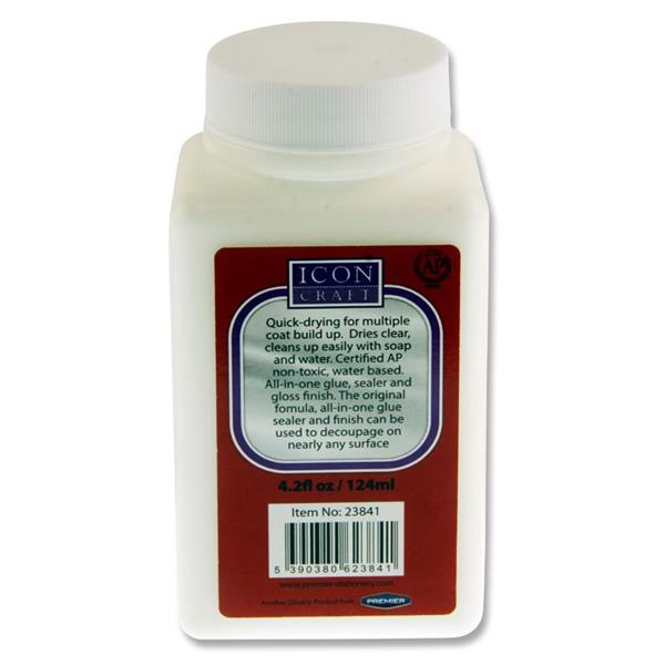 * ICON CRAFT 124ml BOTTLE GLOSS GLUE