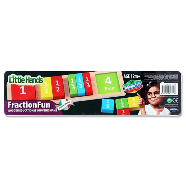 LITTLE HANDS WOODEN EDUCATION TOY - MATHS BLOCK