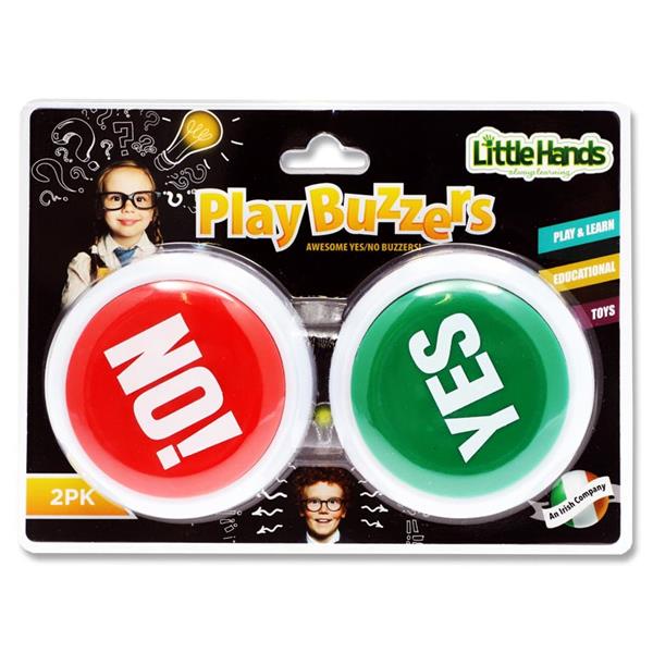 LITTLE HANDS SET 2 YES & NO PLAY BUZZERS
