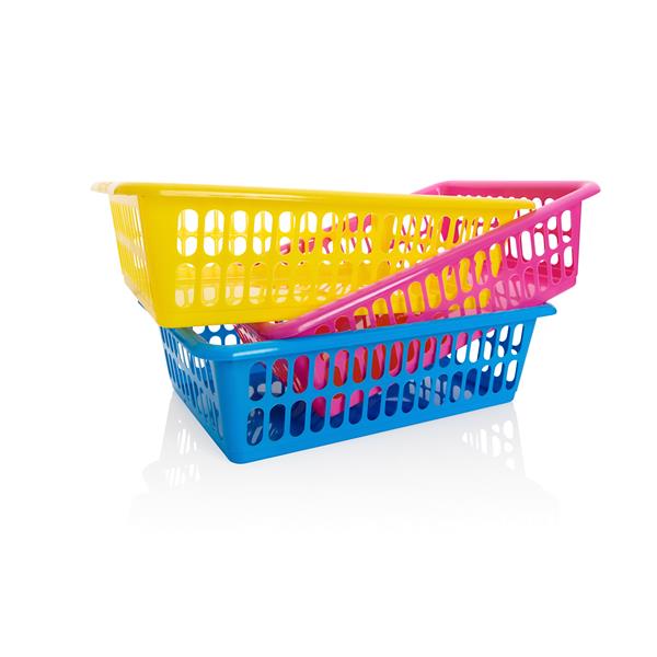 PREMIER UNIVERSAL STACKABLE BASKET 3 ASST