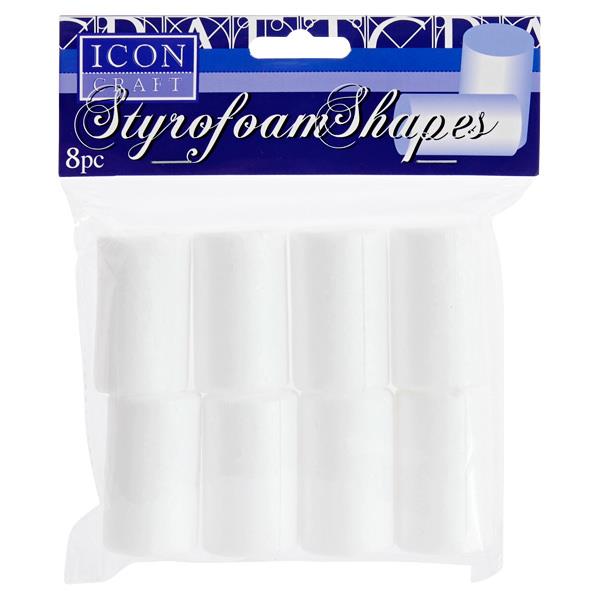 * ICON CRAFT STYROFOAM SHAPES CYLINDER