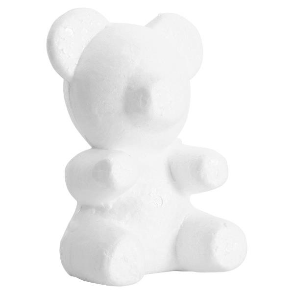 * ICON CRAFT 18CM STYROFOAM TEDDY BEAR