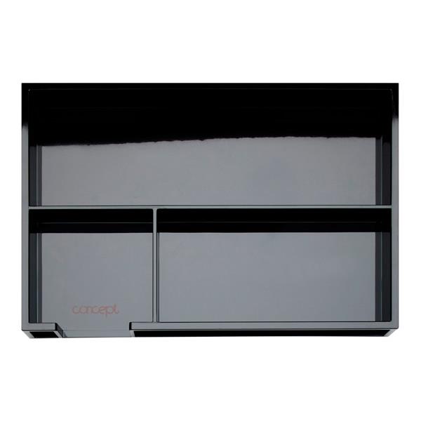 * CONCEPT 3 COMPARTMENT DRAWER STORAGE TRAY