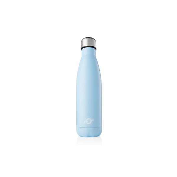 PREMTO PASTEL 500ml STAINLESS STEEL WATER BOTTLE - CORNFLOWER BLUE