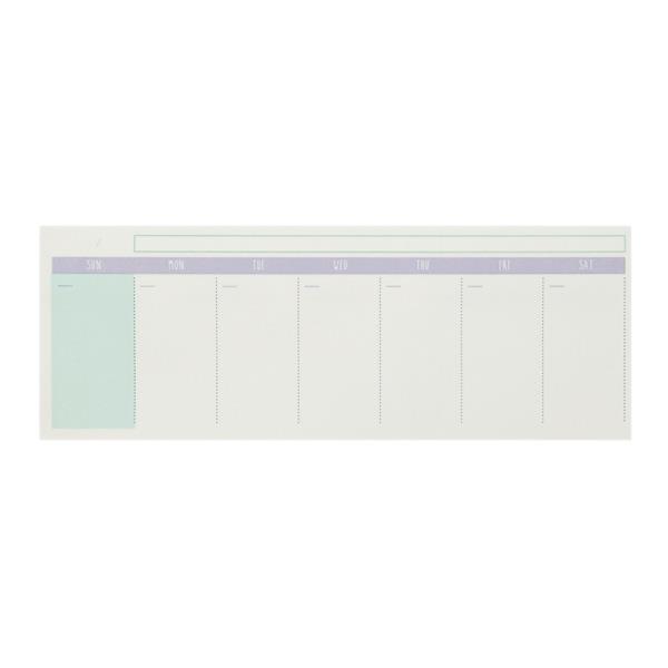 STIK-IE PKT.30 FLAG STIKIE WEEKLY PLANNER