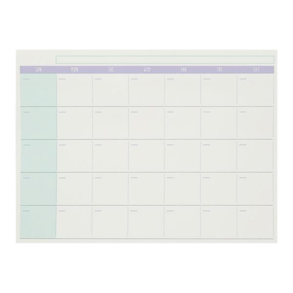 STIK-IE PKT.12 FLAG STIKIE MONTHLY PLANNER