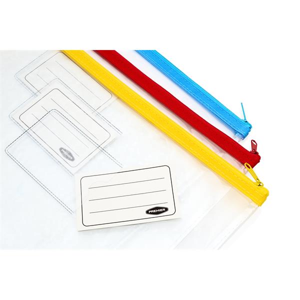 * PREMTO A4 DURABLE STORAGE WALLET - 3 ASST.