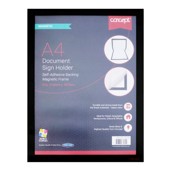 CONCEPT A4 DOCUMENT SIGN HOLDER