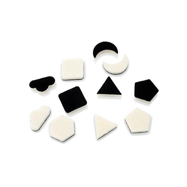 ICON PKT 6 FOAM SHAPE SIZE: 3x3x0.6cm