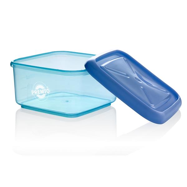 * PREMTO PASTEL SQUARE MEAL BOX - CORNFLOWER BLUE
