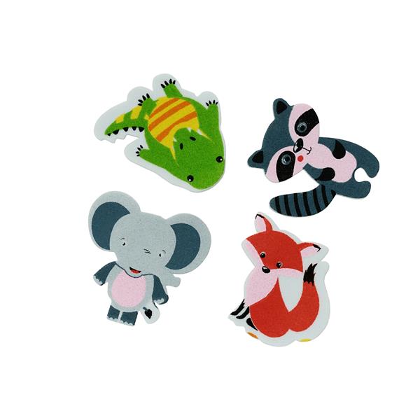 * CRAFTY BITZ PKT.32 SQUISHY FOAM STICKERS - ANIMALS