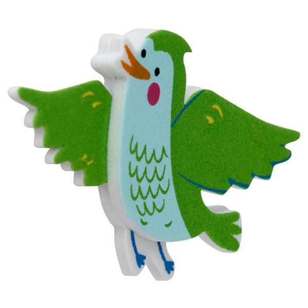 CRAFTY BITZ PKT.10 SQUISHY FOAM STICKERS - BIRDS