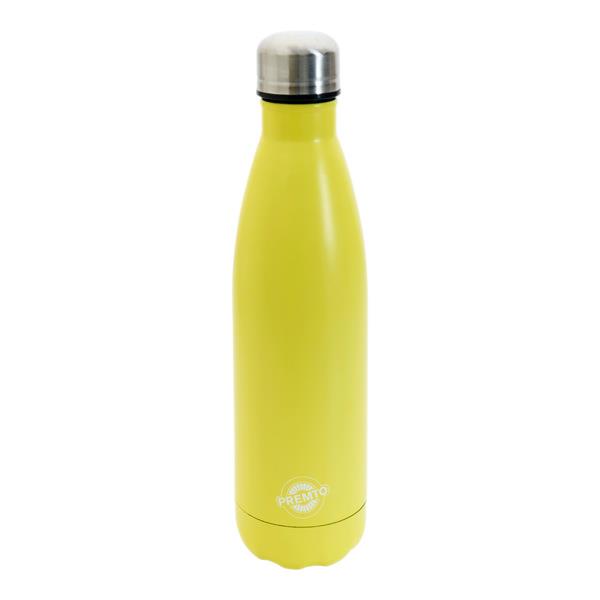 PREMTO PASTEL 500ml STAINLESS STEEL WATER BOTTLE - PRIMROSE