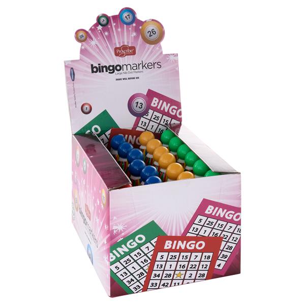PROSCRIBE BINGO MARKER 4 ASST.