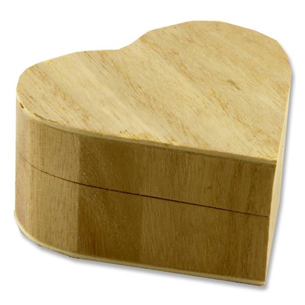 ICON 83x45mm WOODEN BOX - HEART