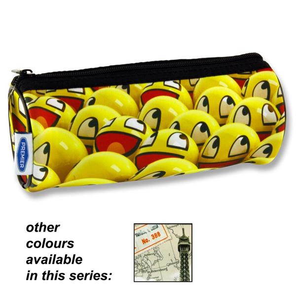 PREMIER ROUND PENCIL CASE 2 ASST.
