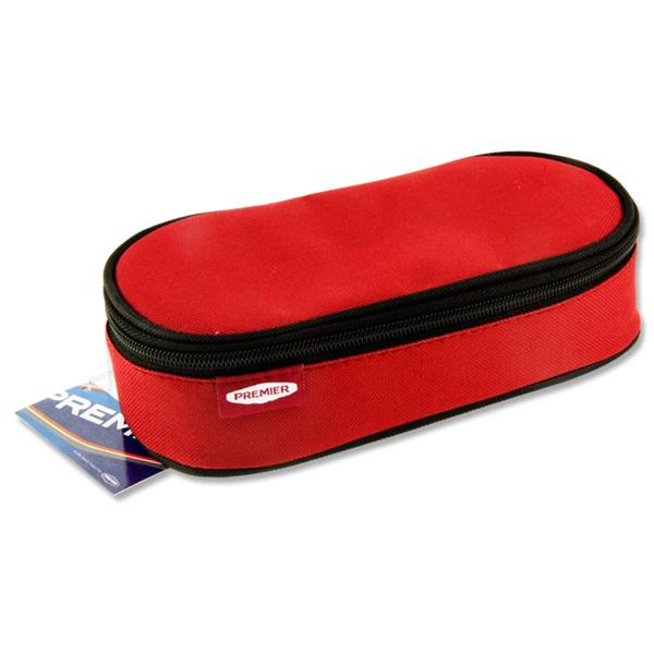 PREMIER OVAL PENCIL POUCH - DEEP COLOUR 3 ASST.