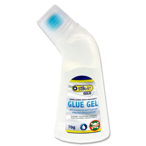 STIK-IE CURVE CLEAR LIQUID GLUE GEL CDU - 70g