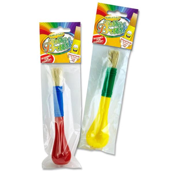 WORLD OF COLOUR HOBBY PAINT BRUSH 2 ASST.